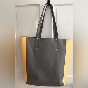 Mark and Graham RARE Genuine Leather 90s / Y2K Made in Italy Tote
